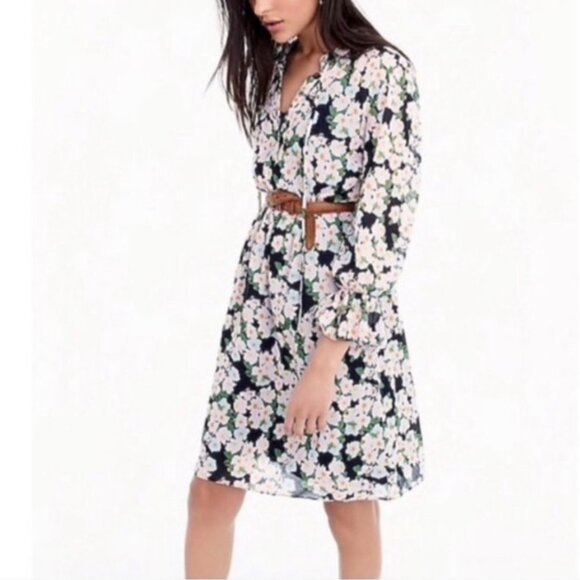 J. Crew Dresses & Skirts - 2/$20 J Crew Mercantile Floral Sheer Dress XS